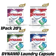 DYNAMO 4in1 Laundry Capsules (10mlx20pcs) Refill Pack Laundry Detergent