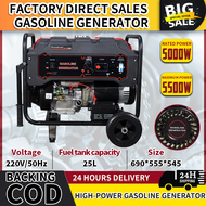 5000w gasoline generator 220v portable gasoline generator set household outdoor generator gasoline g