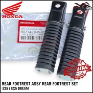EX5 EX5 DREAM DREAM REAR FOOTREST ASSY PIJAK KAKI BELAKANG FOOTREST FOOTRETS KIT EX5 EX5 DREAM