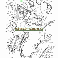 DAMPER Box Minum Kanan Luar 90520-06817 NMAX 2020 / 2022 Asli Yamaha