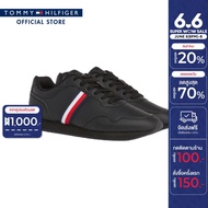 Tommy Hilfiger รองเท้าผ้าใบผู้ชาย รุ่น FM0FM04834 0GQ - สีดำ
