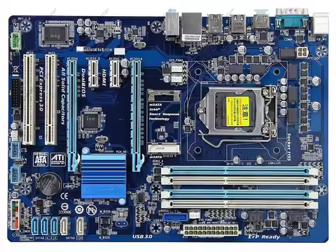 For LGA1155 Z77 Motherboard, Supports Xeon 1230 V2 & I5 3470, Stable Desktop Mainboard