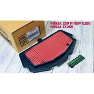 AIR FILTER NINJA 250 FI NEW LED ZX25 ZX25R ORIGINAL 11013-0767