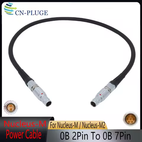 ARRI ALEXA Camera 12V 0B 2Pin Power Out to 0B 7pin Cable for TILTA Nucleus-M WLC-T03/Nucleus-M2 Moto