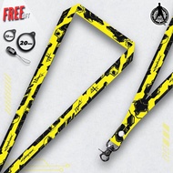 GANTUNGAN CYBER 2077 LANYARD HANDPHONE HANGER & ID CARDTALI | CYBER PUNK | CYBER CITY