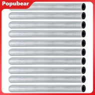 10Pcs Pipe Insulation Foam Tubes Self Adhesive Insulation Foam Wrap Aluminum Foil Pipe Covers for Sp