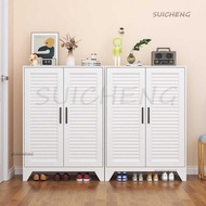 SG Steel Shoe Cabinet Entrance Foyer Storage Cabinet Large Capacity Shoe Cabinet