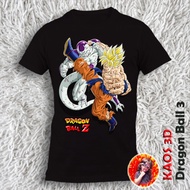 MESIN 3d Dragon Ball 3 sizse T-shirt for children and adults, DTG machine printing quality, anti-fad