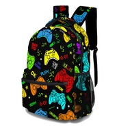 Colorful Game Backpack, Cool Shoulders Backpack Stylish Laptop Bag with Multiple Pockets, Lightweigh