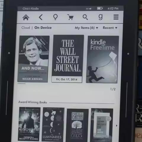 Used Kindle Voyage Amazon Ink Screen Reader KV Manga E-paper Book Ink Screen Book Library Discussion