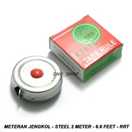 Jengkol Meter - Steel 2 Meters - 6.6 Feet - PRC
