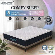 Azure™ Comfy 20cm, Motion Isolation | Pocketed Spring | Single, Super Single, Queen, King Size Mattr