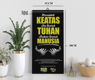 HIASAN DINDING/ KATA-KATA / QUOTES/ KATA BIJAK / ANIME / GAME / KARAKTER / PAJANGAN RUMAH / DEKORASI