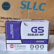 aki gs astra sealed mf gtz5s, aki motor beat, vario, mio, scoopy dll