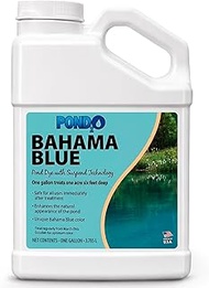 Pond2O AquaShade Blue Pond Dye – Fish-Safe, Water-Soluble Colorant with Suspend Technology, Long-Las