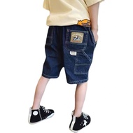 Children's Short Pants Kids Short Pants  Boy Five-point Fashion Jeans