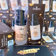 [Hàng cận date - Date T6/2025] Kem Nền Odbo Pure Skin Liquid Foundation SPF50++++ - Kem Nền Kèm Chốn