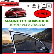 Toyota Altis 2008-2012 OEM Magnetic Sunshade (4PCS)