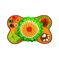 Thú Cưng Mùi Huấn Luyện Thảm Tương Tác Chó Chậm Thức Ăn Đồ Chơi Xếp Hình Màu Vàng Olfactory Chăn Giá