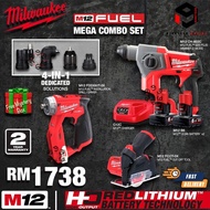 ⚡READY STOCK⚡ MILWAUKEE M12 FUEL™ MEGA COMBO SET RM1738