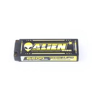 AlienRC 6200mAh 2S 7.4V 100C 5.0mm長硬殼1/10攀爬爆力鋰電池