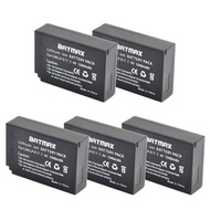 💥5-Pack LP-E17 LPE17 LP E17 Rechargeable Baeries(1040mAh) for Canon For EOS M3 M5 750D 760D T6i T6s 800D 8000D Kiss X8i