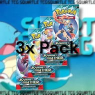 [ Live RIP ] 3x Pokémon Journey Together Booster Pack English Version