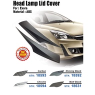 2(PCS) Head Lamp Eyelid Cover Proton Exora
