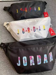外國預訂 3色選 Nike Air Jordan 彩刺logo 運動腰包