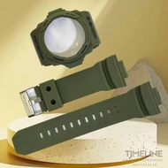 Army Green GA-150 GA-300 GA-310 GLX-150 G-SHOCK Strap And Bezel Replacement