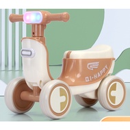 Q1 Happy high-end baby walker 2024 with music, 4-wheeled balance cart
