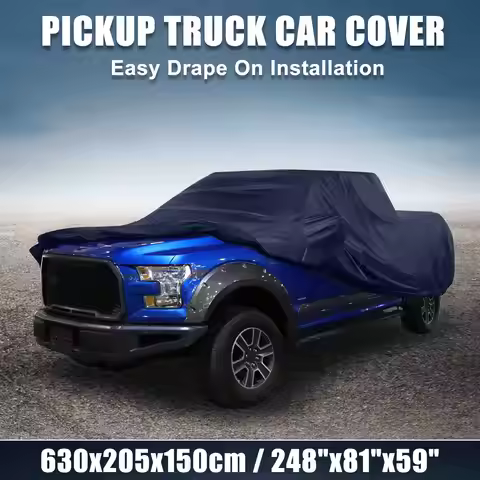 X Autohaux Pickup Truck Cover for Ford F150 Crew Cab Pickup 4 Door 6.5 Feet Bed 2004-2021 Sun Rain D