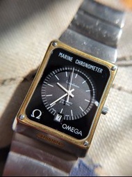 Omega Megaquartz 2.4Mhz Marine Chronometer watch歐米茄海洋天文鐘男錶復古董表