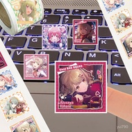 Piggy pjsk World Plan Card Roll Stickers Momoi Arikiya Haruka Kiritani Adzuki Bean Ze Xinyu High-Val