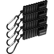 4PCS Pemegang Bit Pemutar Skru 22-Lubang dengan Carabiner, Kotak Penyimpanan Kepala Pemutar Skru Pla