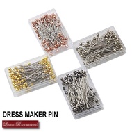 DRESSMAKER PIN / Jarum Peniti Tudung Hijab Pin / 100Pcs (estimate)