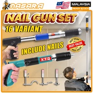 Nasara KTO Manual Steel Nails Gun Tufting Gun Rivet Concrete Wall Ceiling Artifact Puncher Nailer / 