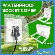 Waterproof Switch Socket Cover Bathroom Plug Socket Cover Switch Cover Plug Suis Lampu Toilet Suis C