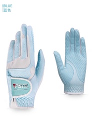 PGM Women Golf Gloves Soft Microfiber Cloth Anti-Slip Beads Breathable Gloves Factory Outdoor Sports
