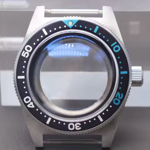 40mm High Quality Watch Case AR Sapphire Glass For Seiko 62MAS Mod Diving Watch Case FIT NH35 NH36 N