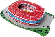 Habarri Mini Allianz Arena Stadium Puzzle 3D - 3D Puzzle Stadium - Small 3D Football Stadium for Chi