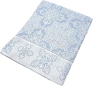 Imabari Towel Blanket, Made in Imabari, Single, Alice, Blue, 59.1 x 78.7 inches (150 x 200 cm), 1 Pi