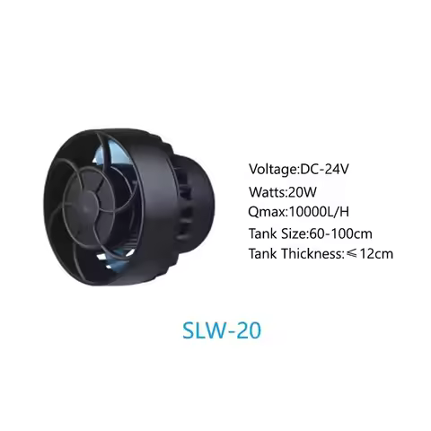 Jebao Jecod SLW-20 Manual Control Constant Compatible SINE Aquarium Wavemaker Pump for Freshwater Sa