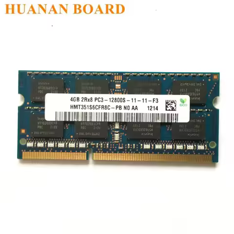 DDR3 4G 2Rx8 PC3-12800S 1600Mhz 4gb Laptop Memory 4G pc3 12800S 1600MHZ Notebook Module SODIMM RAM