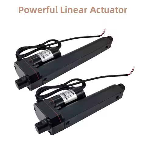 12V/24V Linear Actuator Stroke 200mm/250mm/300mm Linear Drive Electric Motor Linear Motor Controller