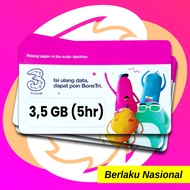 Voucher Kuota Tri 3.5GB Nasional