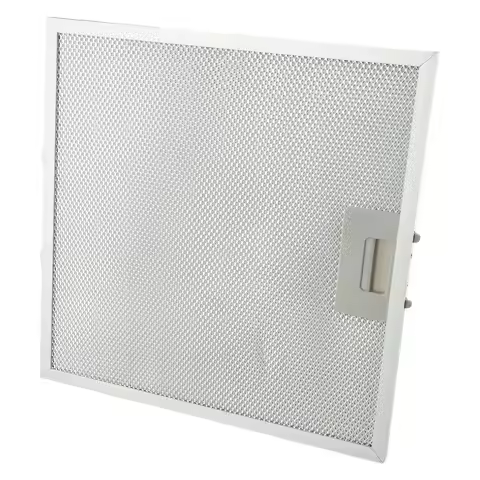 None Filter Hood Filter Fits 320×320x9mm Cooker Cooker Hood Hood Filter Hood Filters Vent Filter Met