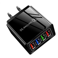 [CRD] 4 usb 5V3A multi-port USB charging head, mobile phone charger power adapter YK