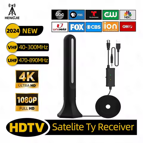 Indoor Antenna 4G Booster 5000 Miles With Amplifier Signal Intensifier Supporting 4K1080P High-Defin