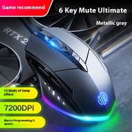 Taidu INPHIC INPHIC pw1 gà ăn chuột có dây im lặng Chuột trò chơi thể thao điện tử sáu nút văn phòng